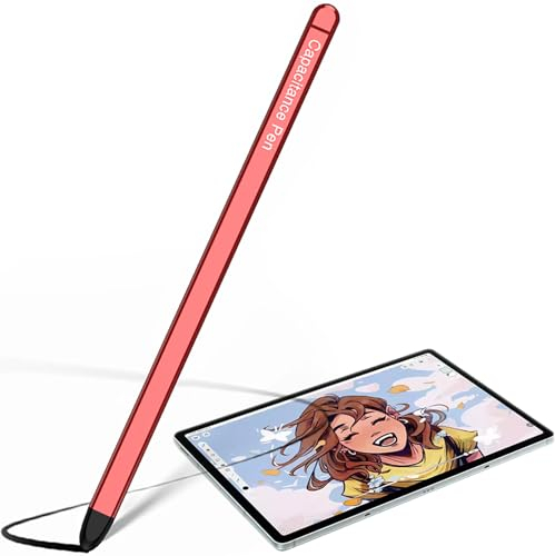 BAILI Fold5 Stylus Pen, Samsung s Pen PRO Replacement, Penna per Tablet per Samsung Galaxy Z Fold5/Z Fold 4, Input Pens per Samsung Tab A9+ Compatibile con Pads/Lenovo/Android/iOS-Rosso