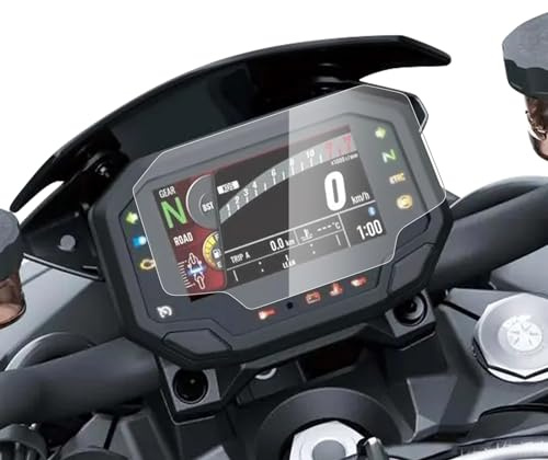 HAONEL Instrument Film Dashboard Screen Protector Replacement for Kawasaki Ninja 650 / 1000SX / 7 Hybrid / e-1 / 1100SX / Z500 SE / Z650 / Z900 / Z e-1 / Z H2 / ZX-4RR / ZX-6R / ZX-10R / Versys 650 2020-2025 Cluster Display Screen Protective Cover