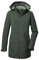 killtec Damen Kow 95 Wmn Sftshll Prk Softshell Parka/Softshelljacke Mit Abzippbarer Kapuze, Grün/grau, 44 EU
