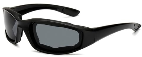 VOCUE Gafas de sol deportivas envolventes para hombre y mujer, con protección UV, con acolchado suave, para exteriores, unisex