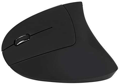 Ratón para Juegos para Zurdos, 13 × 9 × 8, Inalámbrico, USB, Ergonómico, óptico, Vertical, 2,4 GHz, para Pc, Ordenador y Portátil