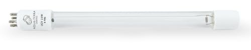 Aqua-Terra - Tubo lineare UVC da 20 W, ricambio per lampada sterilizzatore UV per laghetto, 4 pin, attacco singolo, adatto a PF8000 e filtri UVC simili, per acqua e controllo delle alghe