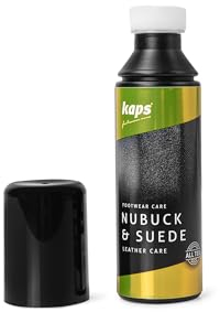 Kaps Professional Wildlederpflege Nubuck & Suede - Pflege und Farbauffrischer für Wildleder, Nubukleder und Velourleder 75 ml - Dunkelbraun 106