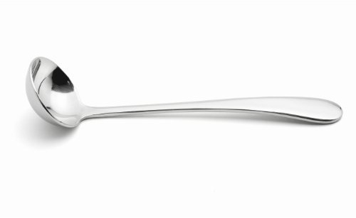 Vit parmesan/syltsked av rostfritt stål, silver, 12,6 x 3,6 x 2,5 cm