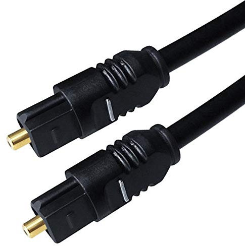 HUANGTAOLI Digital Optical Audio Cable Toslink Male to Male 1.5m