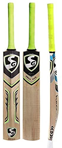 SG Bate de Cricket Nexus Plus Cachemira Sauce, El Color Puede Variar, Talla 4
