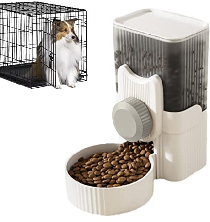 Automático para Perros Gatos, para Perros, Dispensador Agua para Perros, Automático para Erizo, Gato, Chinchilla, Hurón, Gatito, Cobaya, Cachorro (Gris,)