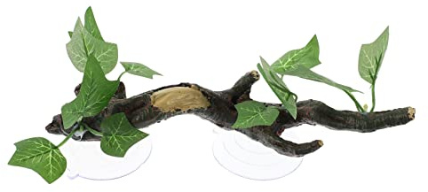 Happyyami Decorazioni Per Acquari Resina Con Rami Finti Adornamenti Per Terrari Di Rettili Accessori Per Pesci e Anfibî Elementi Naturali Per Ambienti Acquatici