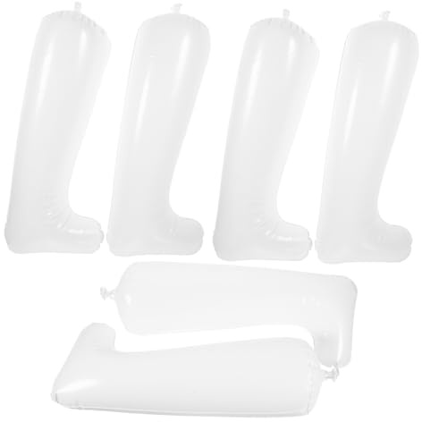 DEARMAMY Tendiscarpe Per Stivali Gonfiabili in Pvc 50 Cm Da Donna, Modellatori Gonfiabili Per Stivali Lunghi, Allargatori e Supporti Per Mantenimento Forma, Portatili Per Uso Domestico e Viaggio