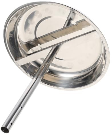 HOLIDYOYO Plato De Pollo Bandeja para Asar De Acero Inoxidable Soporte Vertical para Pollo Herramienta para Cocinar