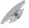 Tappo di scarico cromato per lavabo, 66 mm, pulsante clack up, per bagno e cucina