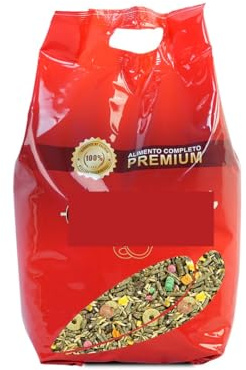 MIXTURA Premium para Conejos Enanos pcmoviles – Bolsa 4 kg – Alimentación Completa con Gránulos, Cereales, Verduras y Frutas Naturales