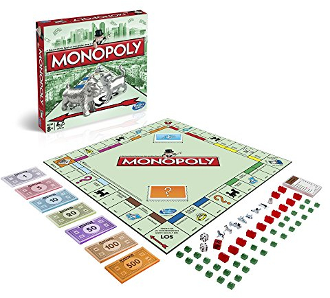 Hasbro Spiele Monopoly Classic, Familienspiel