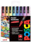 POSCA PC-3M Paint Marker Art Pens - 0.9-1.3mm – Pastel Tones Set of 8 Pens in Gift Box