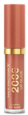 Max Factor 2000 Calorie Lip Glaze, farbiges Hochglanz-Lipgloss mit Volumen-Effekt, Nährstoffkomplex mit Hyaluron und Squalan, vegan, Fb. 170 Nectar Punch, 4.4ml