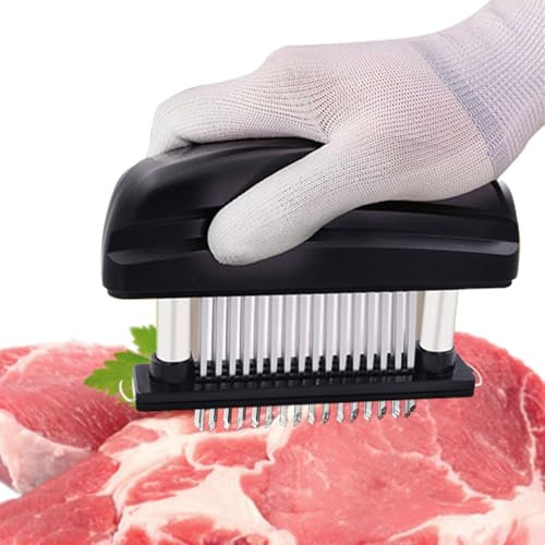 Attenditori di carne, strumento di batticarne | Acciaio inossidabile 48 aghi,Utensili per gadget da cucina, attenitore di carne, strumento da cucina