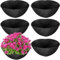 6PCS Fabric Planter Basket Liner - 14inch Felt Flower Pot Liners-Hanging Plant Basket Fiber Insert for Garden Wall Hanging Planter Flower Vegetables(Round)