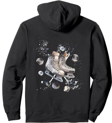 Hockey sobre Hielo, Hockey, Disco, Hockey Divertido Sudadera con Capucha