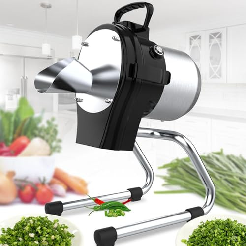 Tritatutto elettrico per verdure, 6000 giri/min, ad alta velocità, spessore regolabile, per aglio zenzero, peperoncino, strumento per la preparazione degli alimenti da cucina