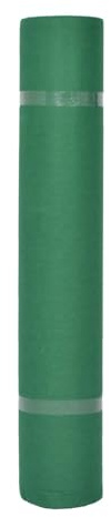Bendmaxx Utställningsmatta uni grön, 1 x 24 m tyg rullbar, polyester löpare matta matta för hall hall entré ytterdörr inomhus, för evenemang