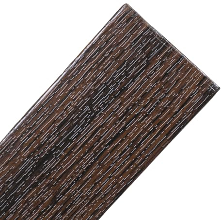 Fensterleiste Eiche Dunkel 30 mm breit 6m lang Flachleiste Abdeckleiste Dekor Leiste farbig