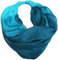 FASHION LOOP Design Farbverlauf Schal Schlauchschal Rundschal Style Glitzer (Petrol Grün)
