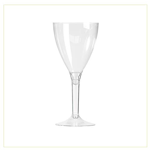 Palucart Calici Acqua Vino Sommelier, capacità 180 cc + gambi Trasparenti cfz 20pz
