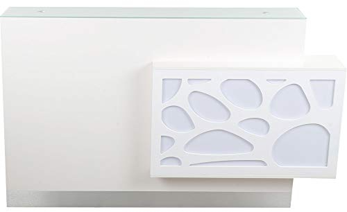 402677a kurz sandalholz Empfangstheke Empfangstresen Verkaufstheke Rezeption Tresen Tisch