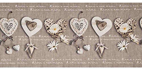 WohnDirect Tapis d'intérieur Fonctionnel jusqu'à 10 m de Long – Tapis de Cuisine résistant, antidérapant et Facile à Nettoyer – Tapis de Bain – Tapis de Passage – Mama — 50x80cm