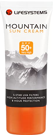 Lifesystems Mountain SPF50+ Sun Cream - 50ml