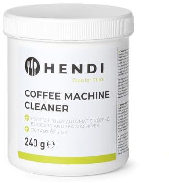 HENDI Pastilles de nettoyage pour machines à café 120 unités