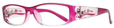EYEBOGO Kaylee Snygga Läsglasögon för Kvinnor (Rosa, 1.00)
