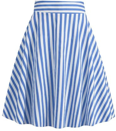 Gonne a quadri da donna vintage a scacchi tartan mini gonna alla moda bottoni frontali skater gonne corte per cosplay club party estate abbigliamento casual miei ordini saldi liquidazione, Blu, S