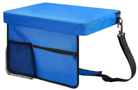 Genérico Cojín para Asiento De Estadio | Colchoneta Portátil para Acampar | Cojín Suave Impermeable con Correa para Hombro para Viaje Concierto Playa Senderismo Camping Parque
