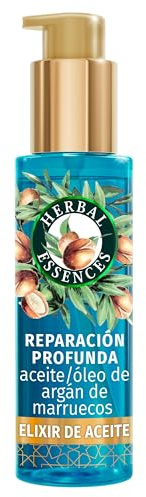 Herbal Essences Elixir Reparador Profundo Con Aceite De Argán De Marruecos 95ml Para Un Pelo Suave Y Brillante. Penetra Profundamente En El Pelo Para Nutrir, Fortalecer Y Reparar