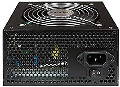 Evolveo EP400PP12B 400W ATX Schwarz Netzteil - Netzteile (400 W, 80%, 80%, 12 cm, 1 Lüfter, Seite)