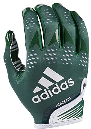 adidas Adizero 12 - Guantes para receptor de fútbol, color blanco, talla XL