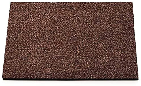 KARAT | Paillasson en Noix de Coco Naturelle, Fibres de Coco Antidérapantes | Idéal pour Une Utilisation Intérieure et Extérieure | 2 Épaisseurs au Choix | 90x150 cm | 2,4 cm, Marron