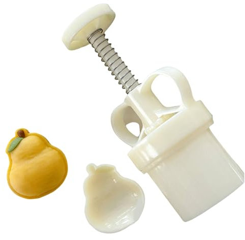 Stampi per torta di luna a forma di pera e luna, timbri per biscotti, stampa a mano, taglierina per dessert, francobolli per biscotti e stampa per la cottura di nozze