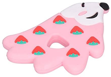 Phefop Baby Teether Hedgehog Forma Efficace Protezione Orale per Denti da Denti da Bambino nel Periodo di Gomma del Silicio per la Salute per la Salute Orale del Bambino (#1)