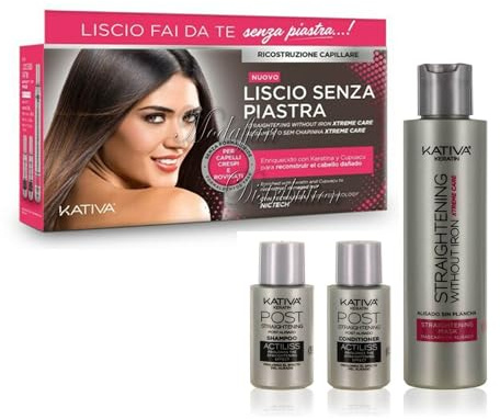 Trattamento Lisciante senza Piastra per Capelli Crespi e Rovinati