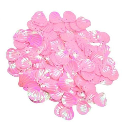 rockible de Lentejuelas Concha Suministros para Adornar Prendas Accesorios para Costura Paillette para Manualidades Material Plástico Apto para Bisutería
