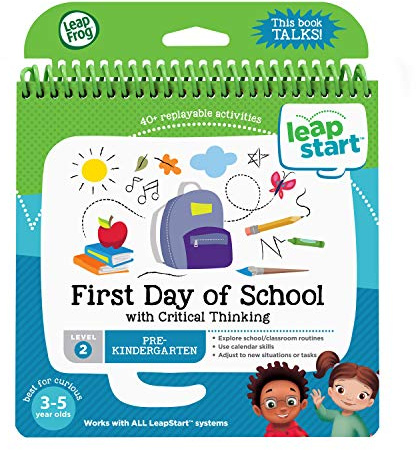 LeapFrog 21512 LeapStart Preschool First Day of School and Critical Thinking Activity Book