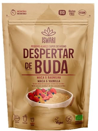 ISWARI DESPERTAR DE BUDA maca-vainilla 360gr. – produit spécialisé pour un usage quotidien, poids 360 g, peut être utilisé régulièrement selon les besoins individuels et devient un allié fiable dans l