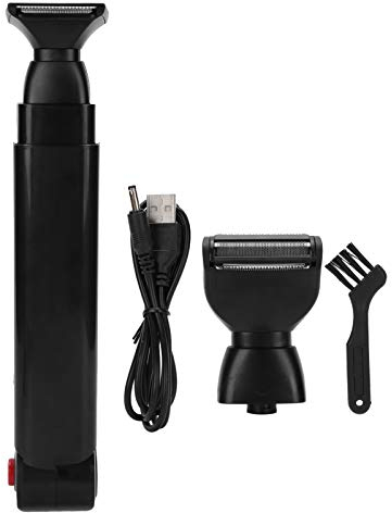 Elektrischer Rückenrasierer, elektrischer Rückenrasierer Schnurloser faltbarer Körper zurück Haarentfernung für Männer 14,7 Zoll