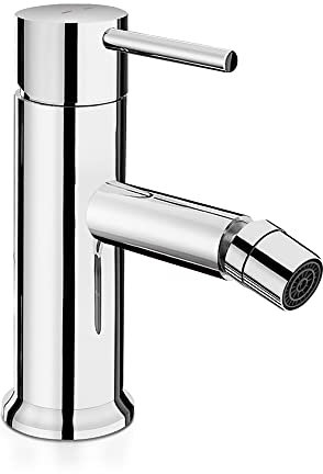 Inbagno Rubinetto Miscelatore Bidet, piletta Inclusa, in Ottone Cromato Serie Manola (Rubinetto Bidet)