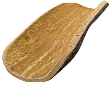 GIOMARI Sippa para cerdo asado sardo Porceddu Cerdeña Tradición Cerdeña Bandeja de corcho Capacidad Size : Longitud 45 cm
