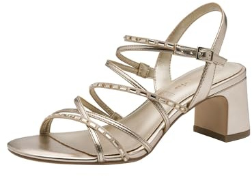 Tamaris Donna sandalo con tacco a stiletto metallico 38 EU