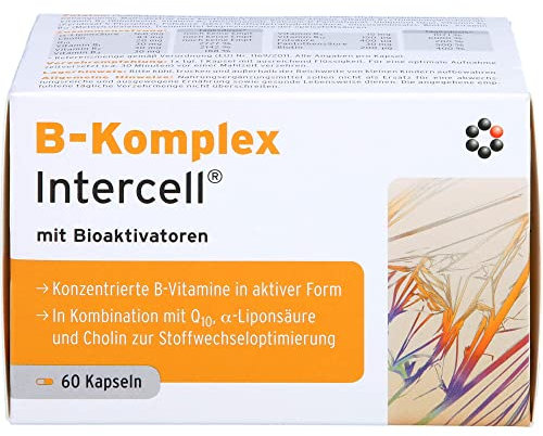 B-Komplex Intercell mit Bioaktivatoren, 60 Kapsel
