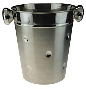 Apollo Stainless Steel Champagne Bucket 4ltr | Champagne Cooler, Wine Bucket
